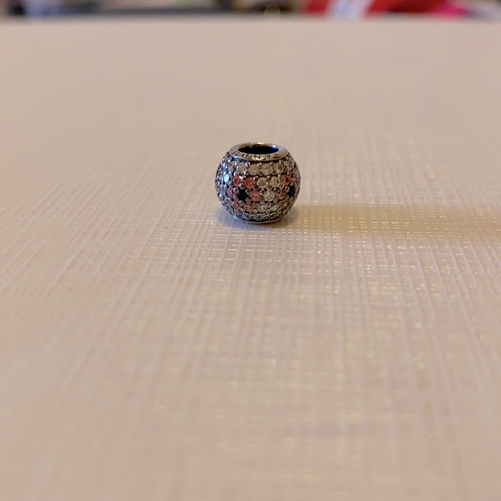 Pandora crystal flower charm